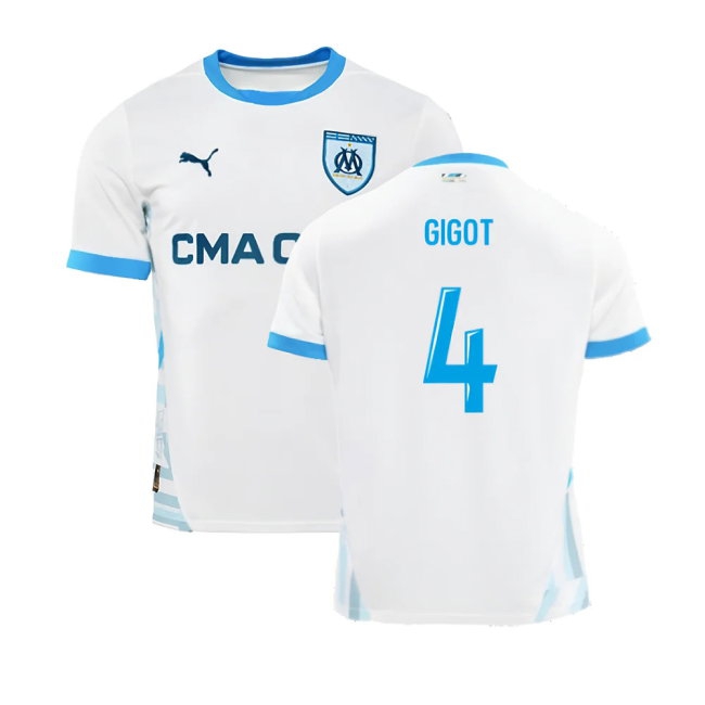 2024-2025 Marseille Home Shirt (Womens) (Gigot 4) — Buy Online