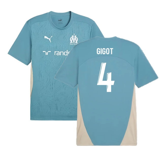 2024-2025 Marseille Training Shirt (Bold Blue) (Gigot 4) — Shop Online