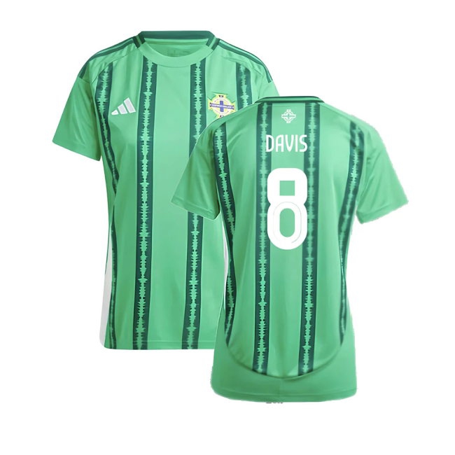 2024-2025 Northern Ireland Home Shirt - Womens (Davis 8) — Shop Online