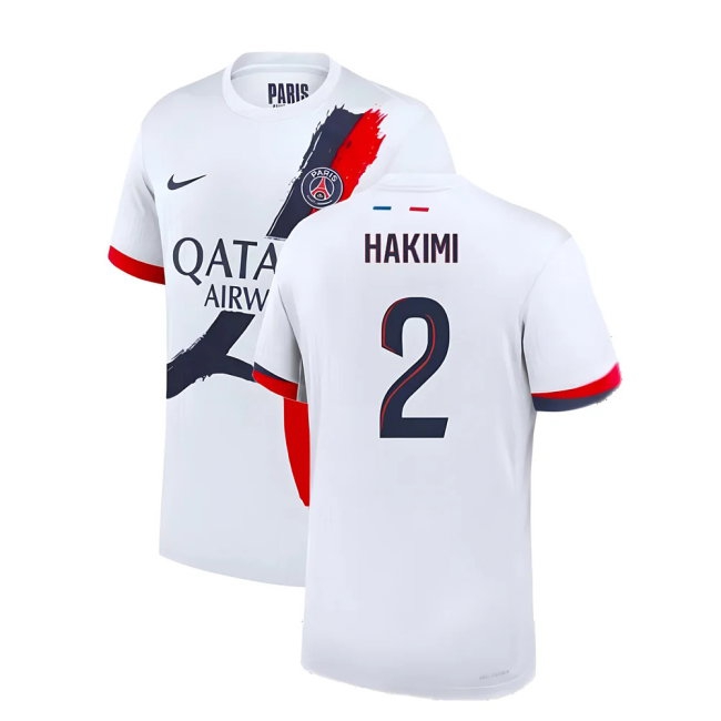 2024-2025 PSG Away match-style Dri- Shirt (Hakimi 2)