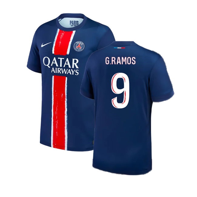 2024-2025 PSG Paris Saint Germain Home Shirt (Kids) (G.Ramos 9) — Buy Now