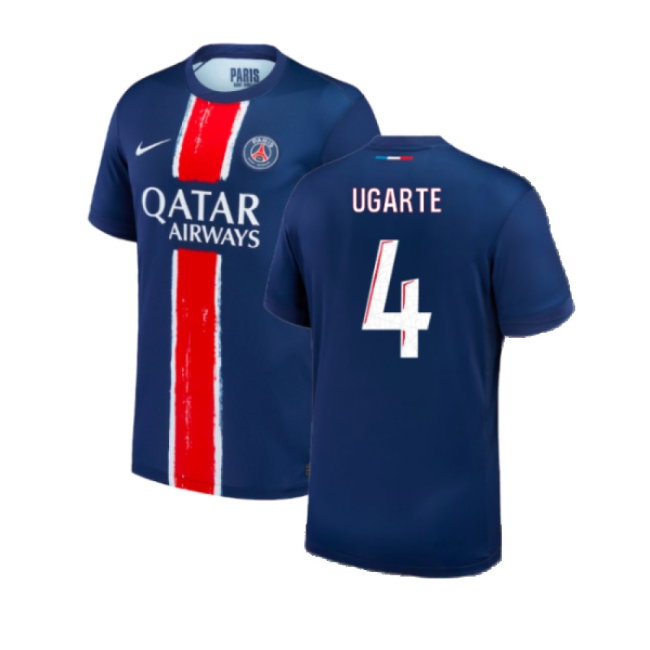 2024-2025 PSG Paris Saint Germain Home Shirt (Kids) (Ugarte 4) — Shop Online
