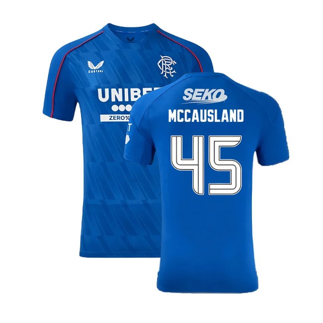 2024-2025 Rangers match-style Pro Home Shirt (McCausland 45)