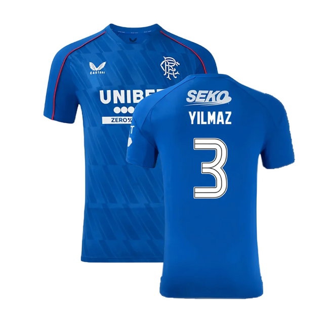 2024-2025 Rangers match-style Pro Home Shirt (Yilmaz 3)