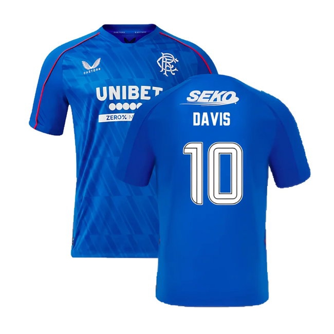 2024-2025 Rangers Home Shirt (Davis 10) — Buy Now