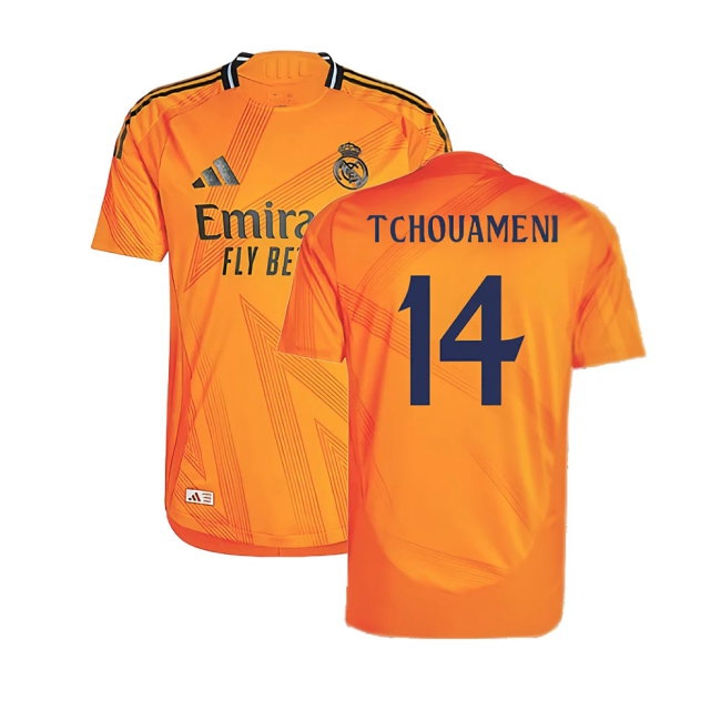 2024-2025 Real Madrid Player Version Away Shirt (Tchouameni 14) — Buy Now