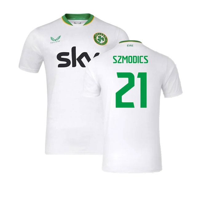 2024-2025 Republic of Ireland Away Shirt (Szmodics 21) — Shop Online