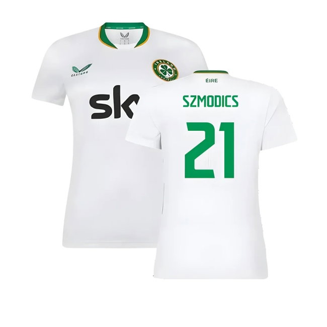 2024-2025 Republic of Ireland Away Shirt (Womens) (Szmodics 21) — Shop Now