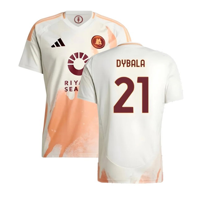 2024-2025 Roma Away Shirt (Dybala 21) — Shop Now
