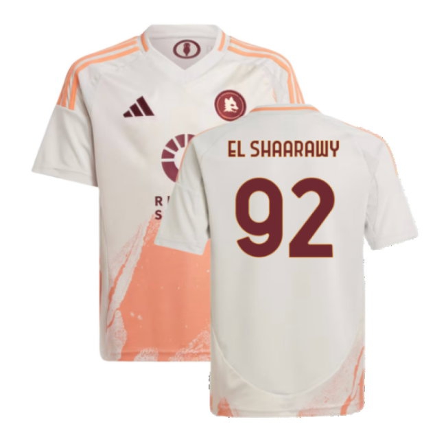 2024-2025 Roma Away Shirt (Kids) (El Shaarawy 92) — Buy Online