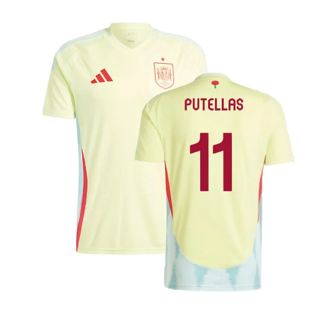 2024-2025 Spain Away Shirt (Putellas 11) — Shop Online