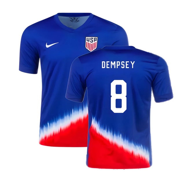 2024-2025 United States USA Away Shirt (DEMPSEY 8)