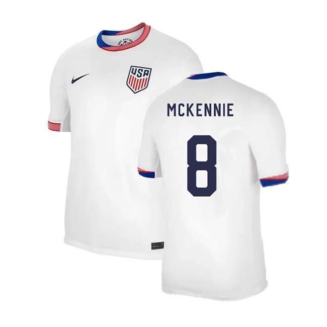 2024-2025 United States USA Home Shirt (MCKENNIE 8)