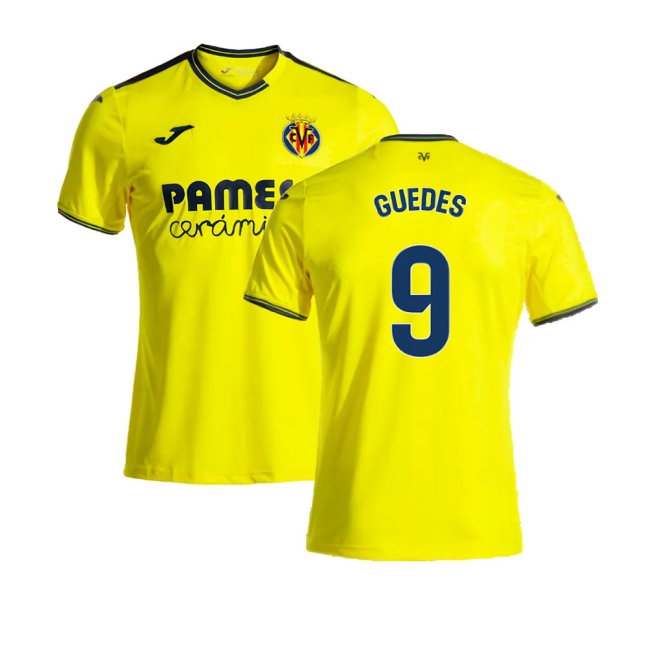 2024-2025 Villarreal Home Shirt (Guedes 9) — Shop Online