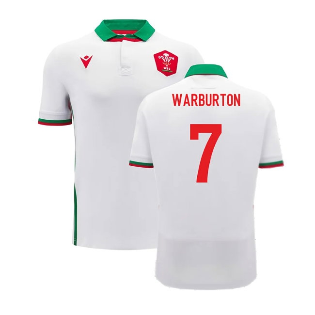 2024-2025 Wales Away Cotton Rugby Shirt (Kids) (Warburton 7) — Shop Online