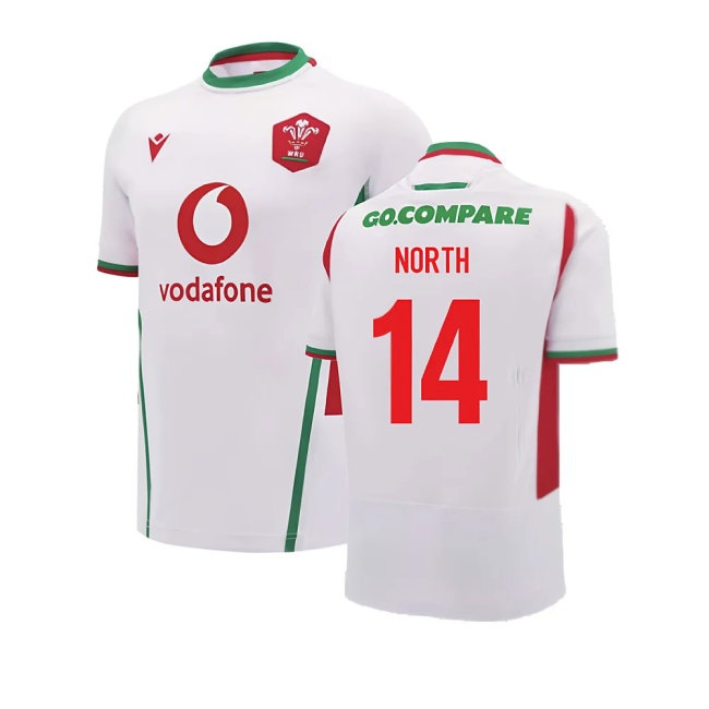 2024-2025 Wales Away Replica Rugby Shirt (Kids) (North 14) — Buy Now