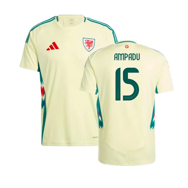 2024-2025 Wales Away Shirt (Ampadu 15) — Shop Online