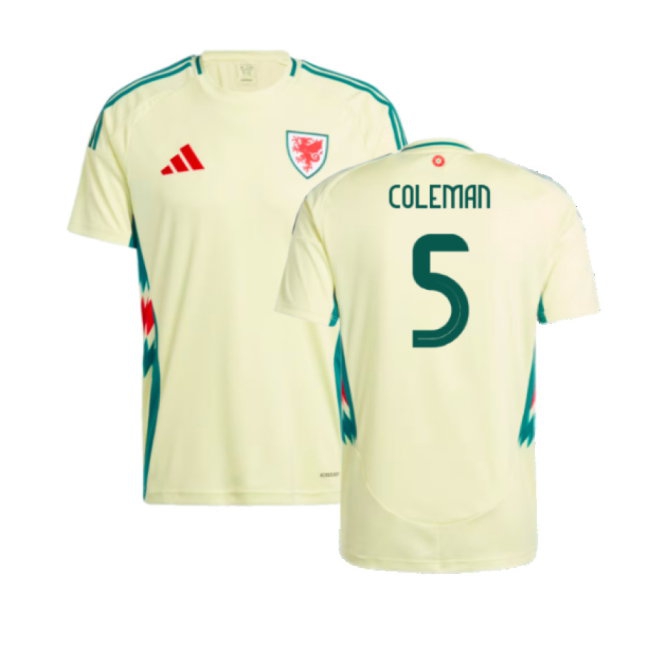 2024-2025 Wales Away Shirt (Coleman 5) — Buy Now