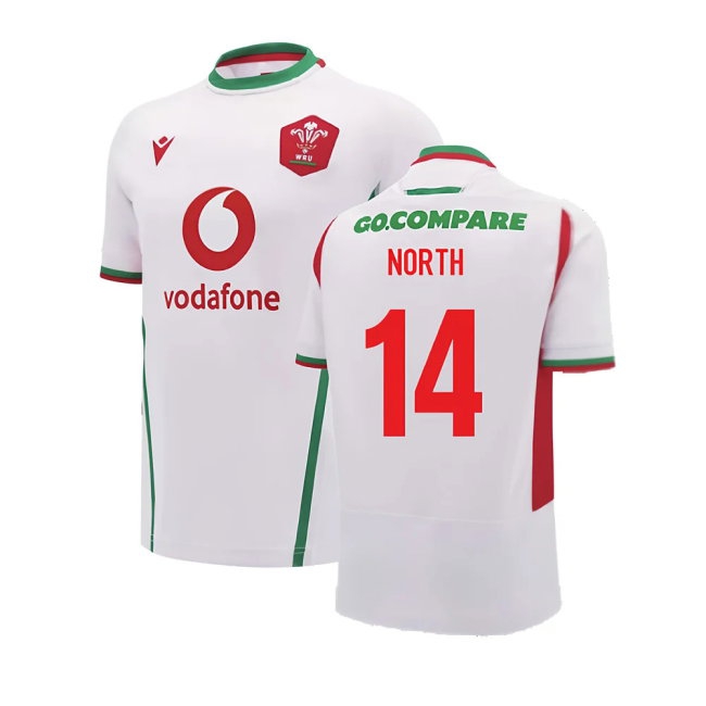 2024-2025 Wales Rugby Away Replica Shirt (North 14) — Shop Now