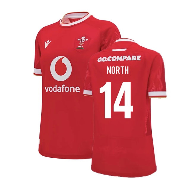 2024-2025 Wales WRU Home Replica Rugby Shirt (Womens) (North 14) — Shop Now