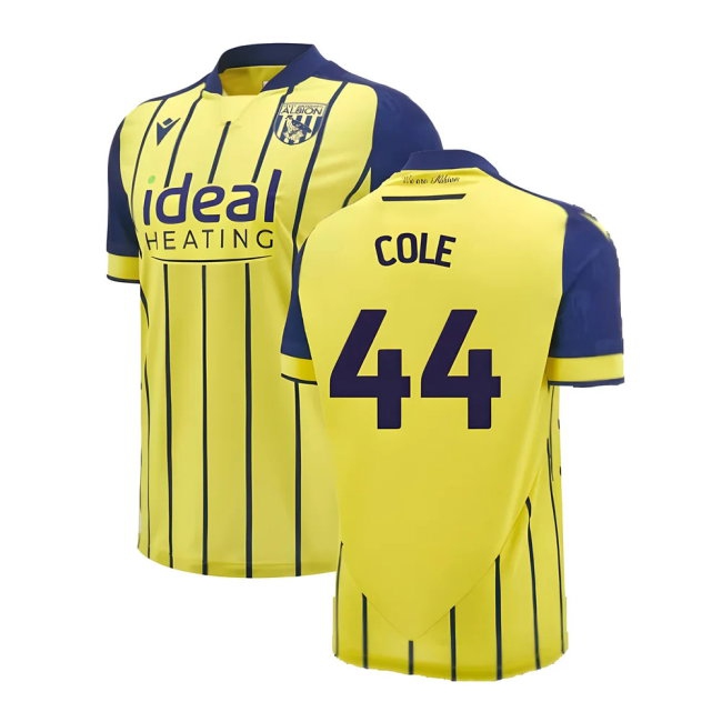 2024-2025 West Brom WBA Albion Away Shirt (Cole 44) — Shop Online