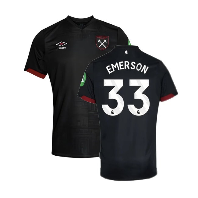 2024-2025 West Ham Away Shirt (Kids) (Emerson 33) — Buy Now