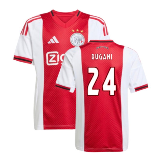 2025-2026 Ajax Home Shirt (Kids) (Rugani 24)