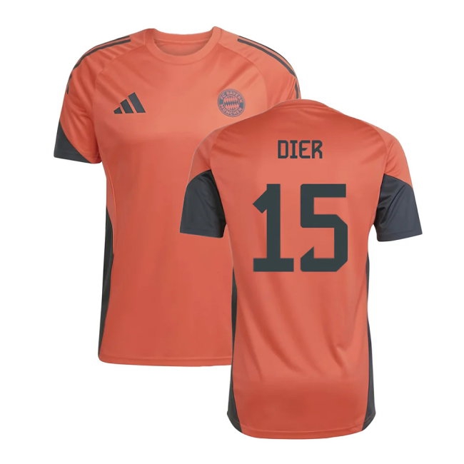 2025-2026 Bayern Munich Training Shirt (Easy Coral) (Dier 15) — Shop Now