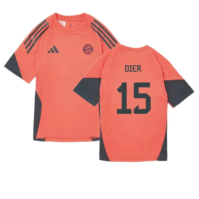 2025-2026 Bayern Munich Training Shirt (Easy Coral) - Kids (Dier 15) — Shop Now
