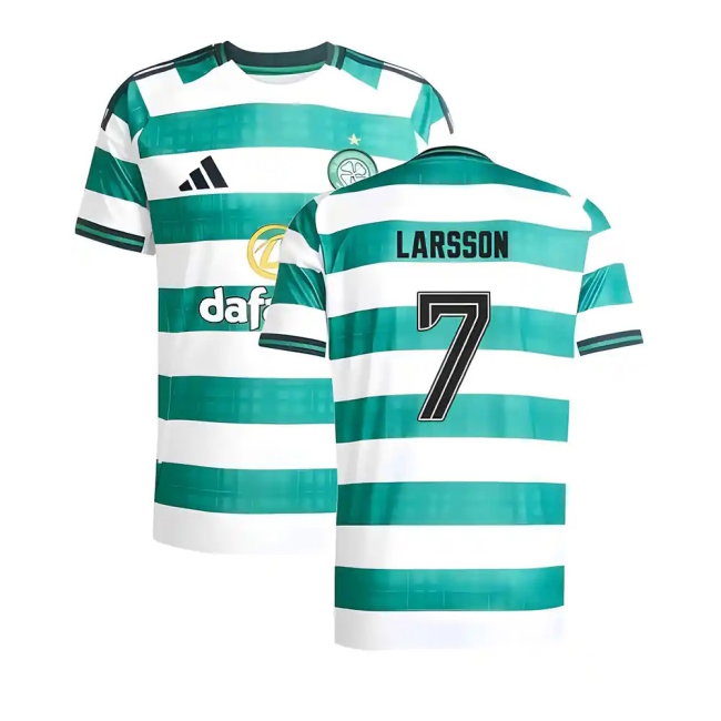 2025-2026 Celtic Home Shirt (Larsson 7)