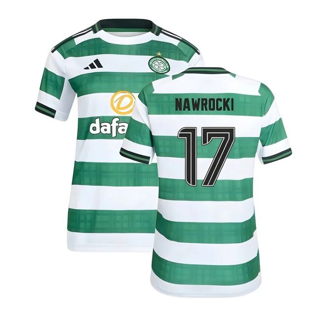 2025-2026 Celtic Home Shirt (Womens) (Nawrocki 17) — Buy Now