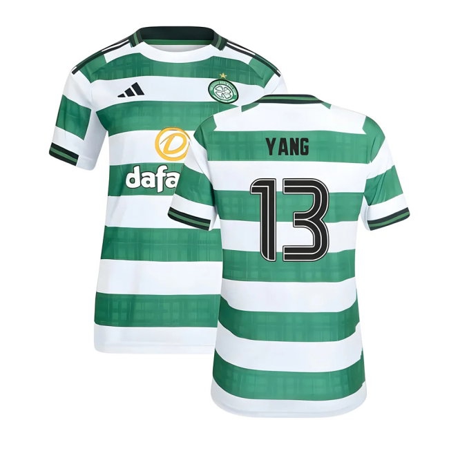 2025-2026 Celtic Home Shirt (Womens) (Yang 13) — Shop Now