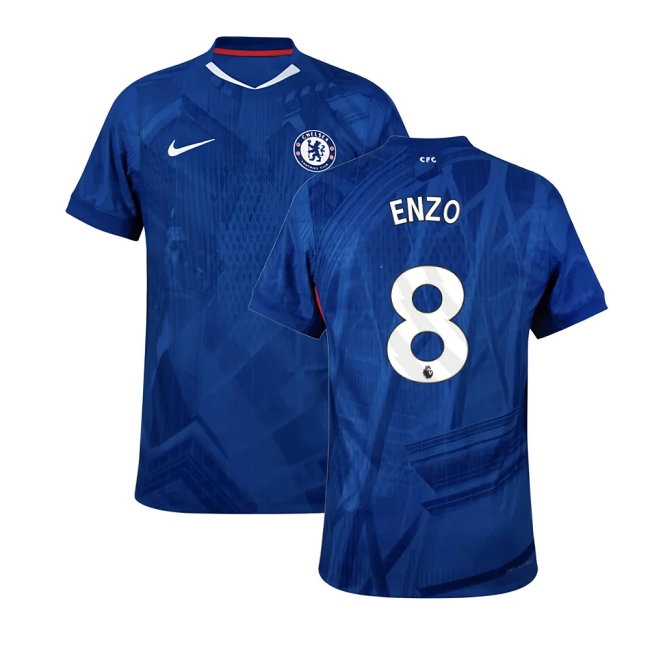 2025-2026 Chelsea Home Player Version Shirt (Enzo 8) — Buy Online