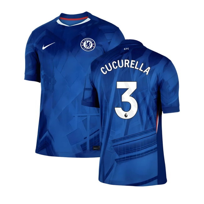 2025-2026 Chelsea Home Shirt (Cucurella 3) — Buy Now