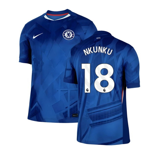 2025-2026 Chelsea Home Shirt (Nkunku 18)