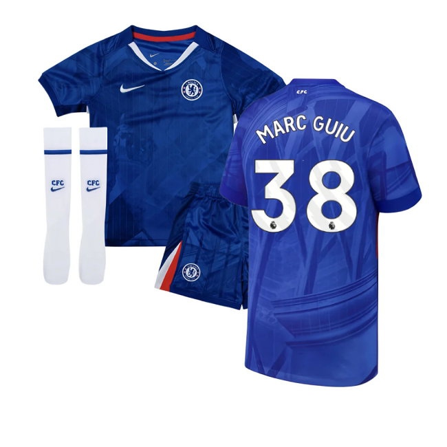 2025-2026 Chelsea Home Little Boys Mini Kit (Marc Guiu 38) — Buy Now