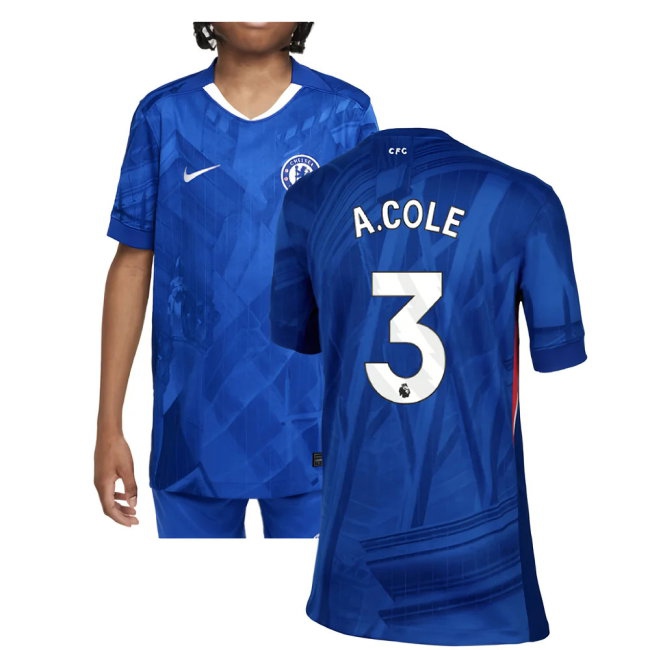 2025-2026 Chelsea Home Shirt (Kids) (A.Cole 3) — Buy Online