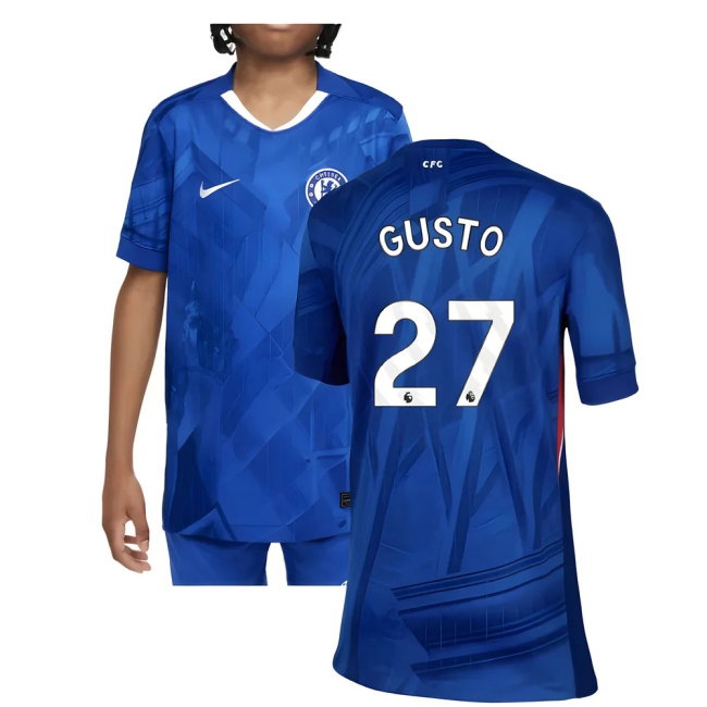 2025-2026 Chelsea Home Shirt (Kids) (Gusto 27) — Buy Online