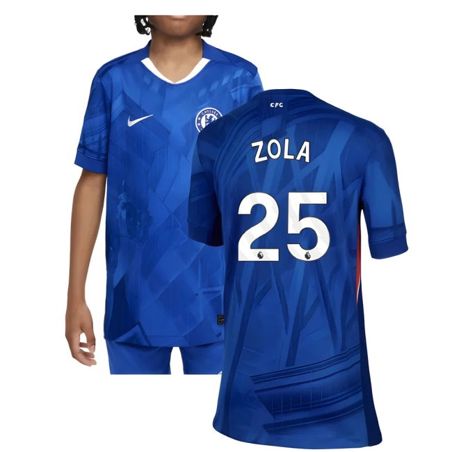 2025-2026 Chelsea Home Shirt (Kids) (Zola 25) — Shop Online