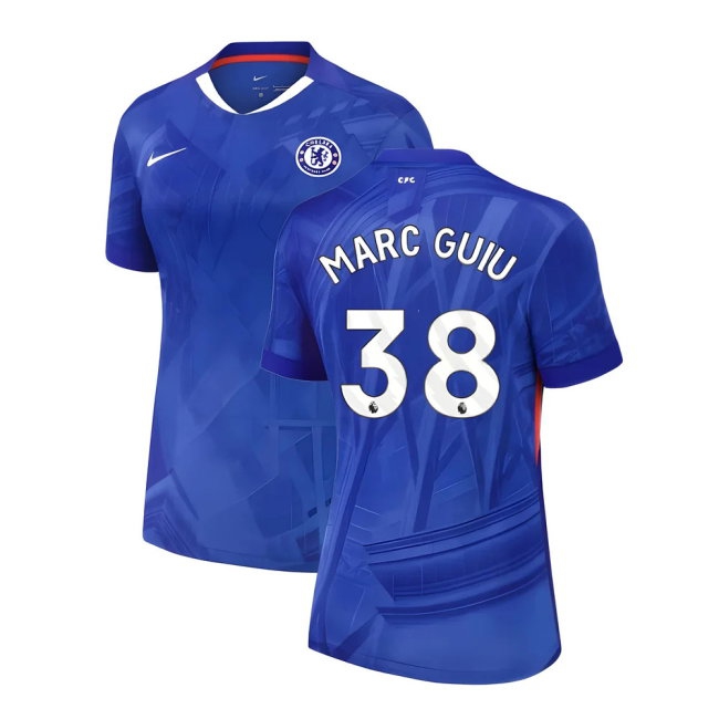 2025-2026 Chelsea Home Shirt (Womens) (Marc Guiu 38) — Buy Now