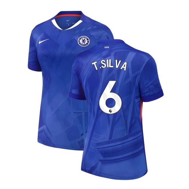 2025-2026 Chelsea Home Shirt (Womens) (T.Silva 6) — Buy Now