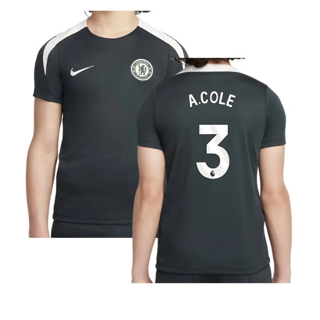 2025-2026 Chelsea Strike Training Shirt (Green) - Kids (A.Cole 3) — Shop Now