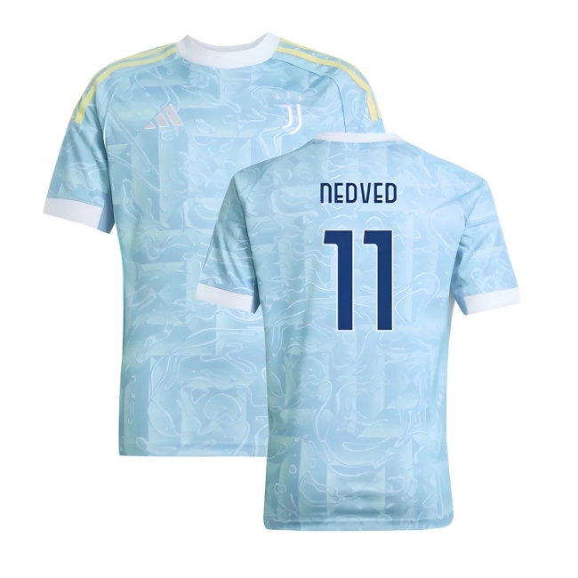 2025-2026 Juventus Away Shirt (Kids) (Nedved 11) — Buy Now