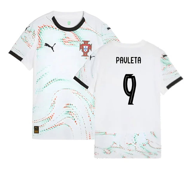 2025-2026 Portugal Away Shirt (Womens) (Pauleta 9) — Buy Now