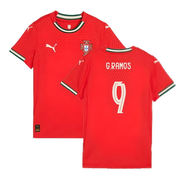 2025-2026 Portugal Home Shirt (Ladies) (G.Ramos 9) — Shop Online