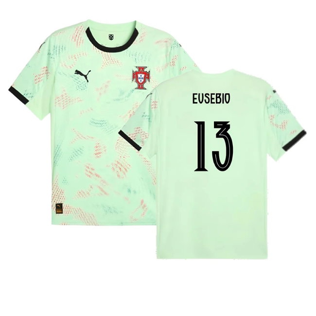 2025-2026 Portugal Womens Team Away Shirt (Unisex) (Eusebio 13) — Shop Online
