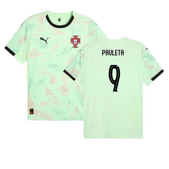 2025-2026 Portugal Womens Team Away Shirt (Unisex) (Pauleta 9) — Shop Now
