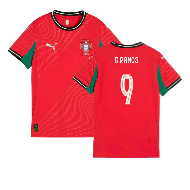 2025-2026 Portugal Womens Team Home Shirt (Ladies) (G.Ramos 9) — Shop Now