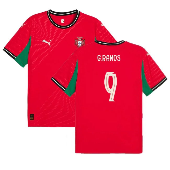 2025-2026 Portugal Womens Team Home Shirt (Unisex) (G.Ramos 9) — Buy Now