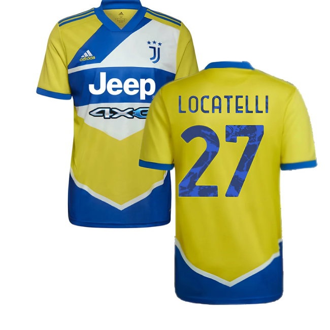 2021-2022 Juventus Third Shirt (LOCATELLI 27) — Shop Now